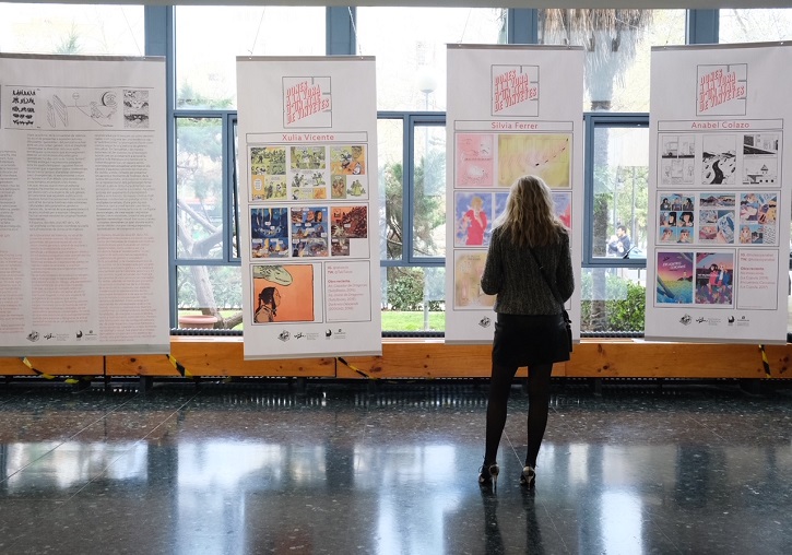 La exposición que itinera a Gandia se estrenó en la Facultat de Geografia i Història.